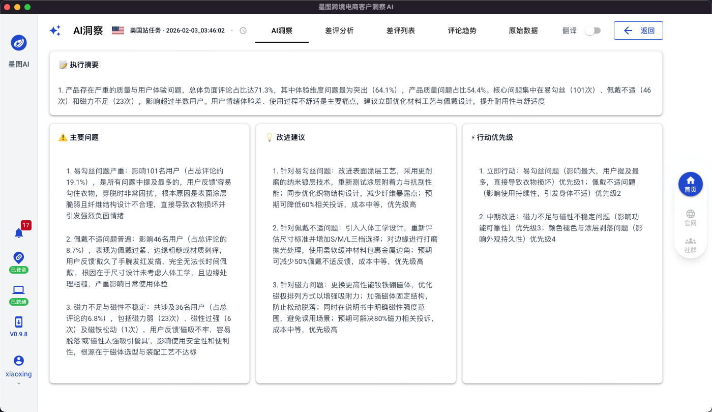 星图AI洞察页